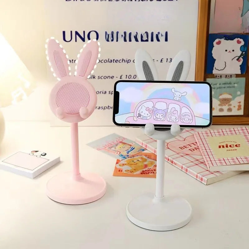 Cute Bunny Phone Stand For Desk