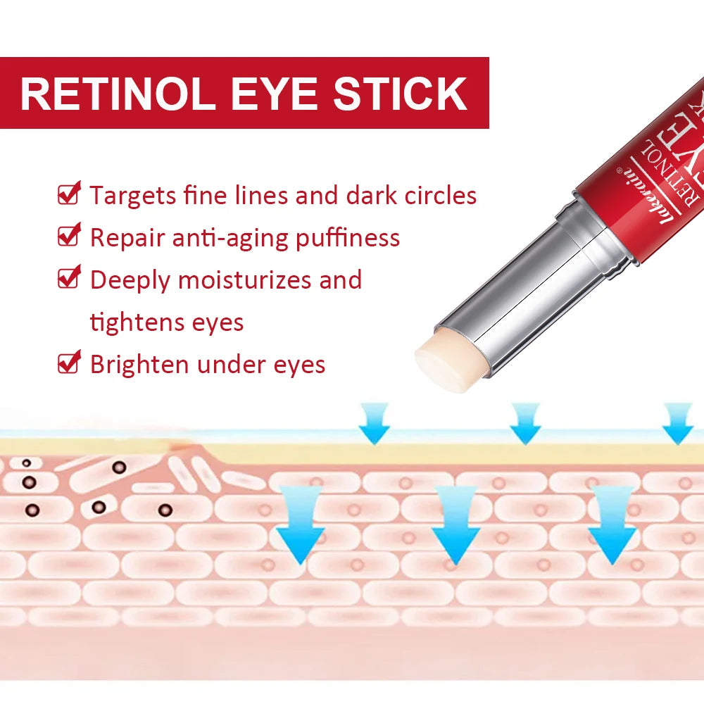 Retinol Eye Cream Stick For Dark Circles & Wrinkles