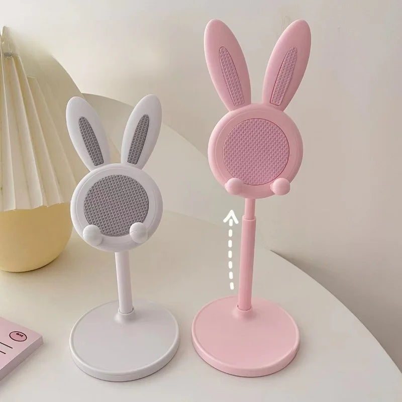 Cute Bunny Phone Stand For Desk