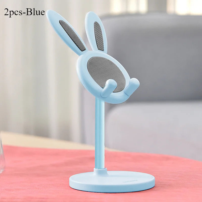 Cute Bunny Phone Stand For Desk