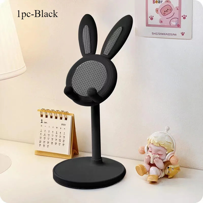 Cute Bunny Phone Stand For Desk