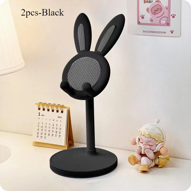 Cute Bunny Phone Stand For Desk