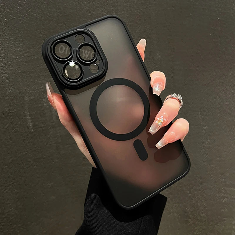 Luxury MagSafe Magnetic Mate Armor Case For IPhones