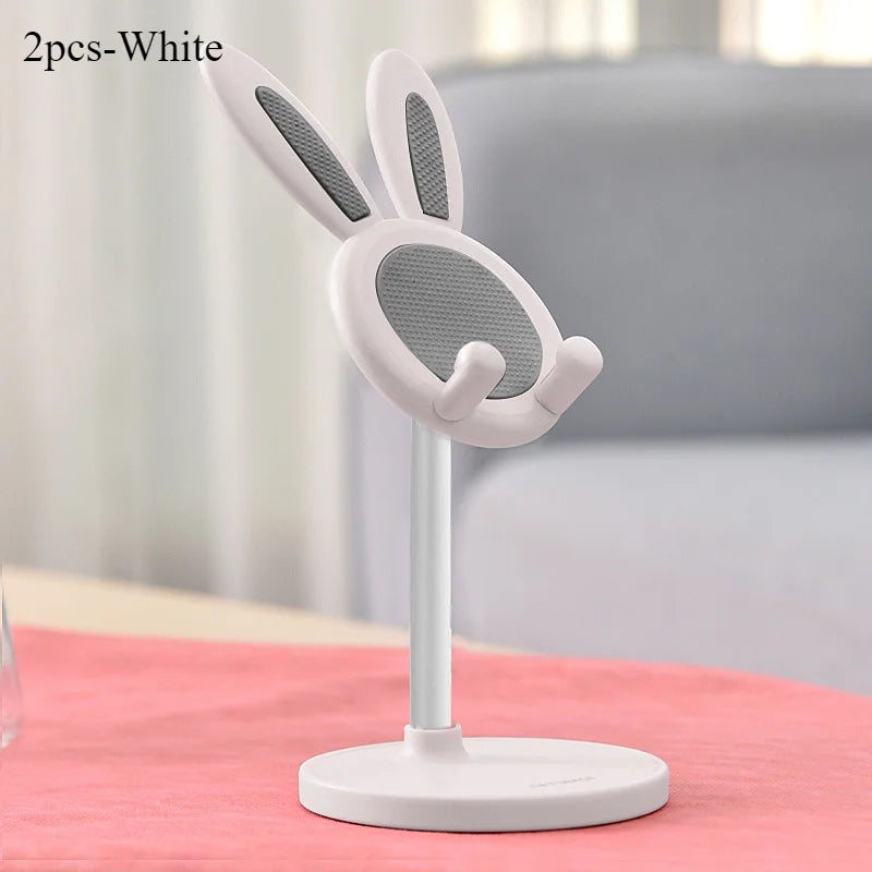 Cute Bunny Phone Stand For Desk
