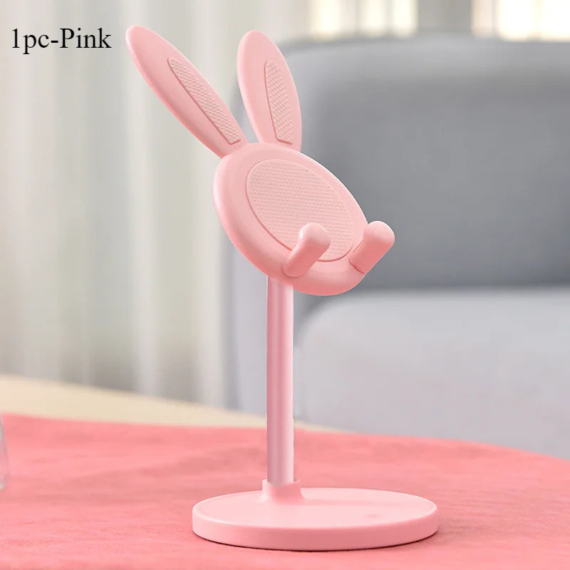 Cute Bunny Phone Stand For Desk