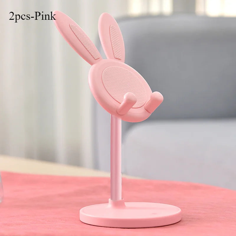 Cute Bunny Phone Stand For Desk